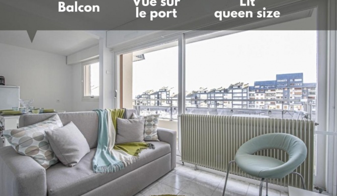 Appartement avec balcon - Vue sur la marina